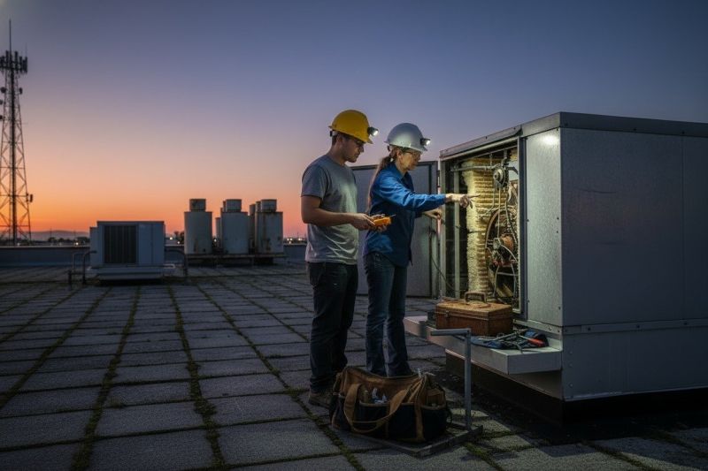 Swamp Cooler Repair detail